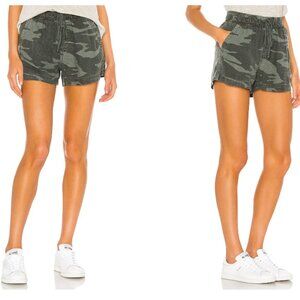 Splendid Campside Short Green Cameo Pattern S
